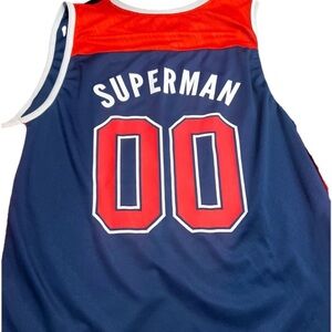 Superman DC Comics XXL Blue and Red Tank Top